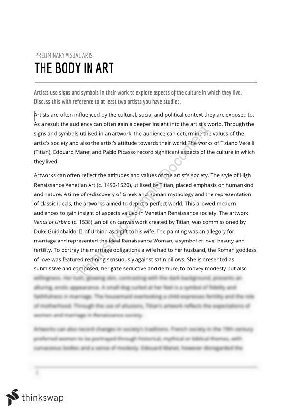body art research paper