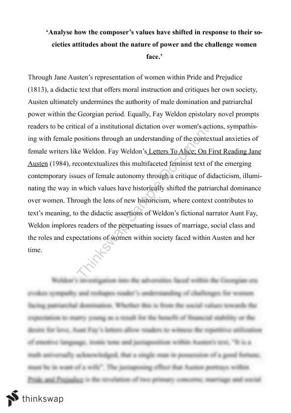 Pride and Prejudice Essays | GradeSaver