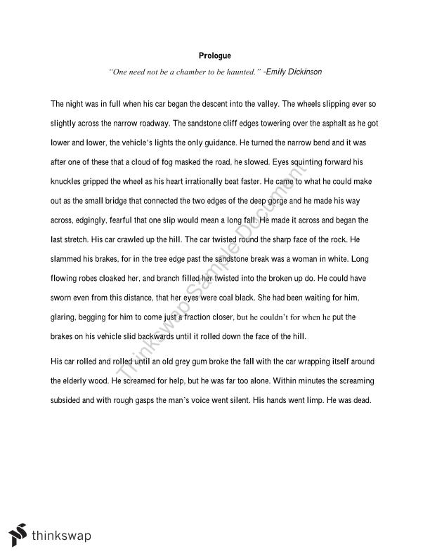 gothic short story essay