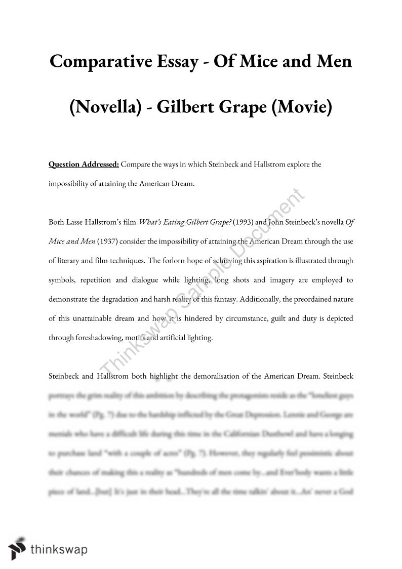 gilbert grape essay