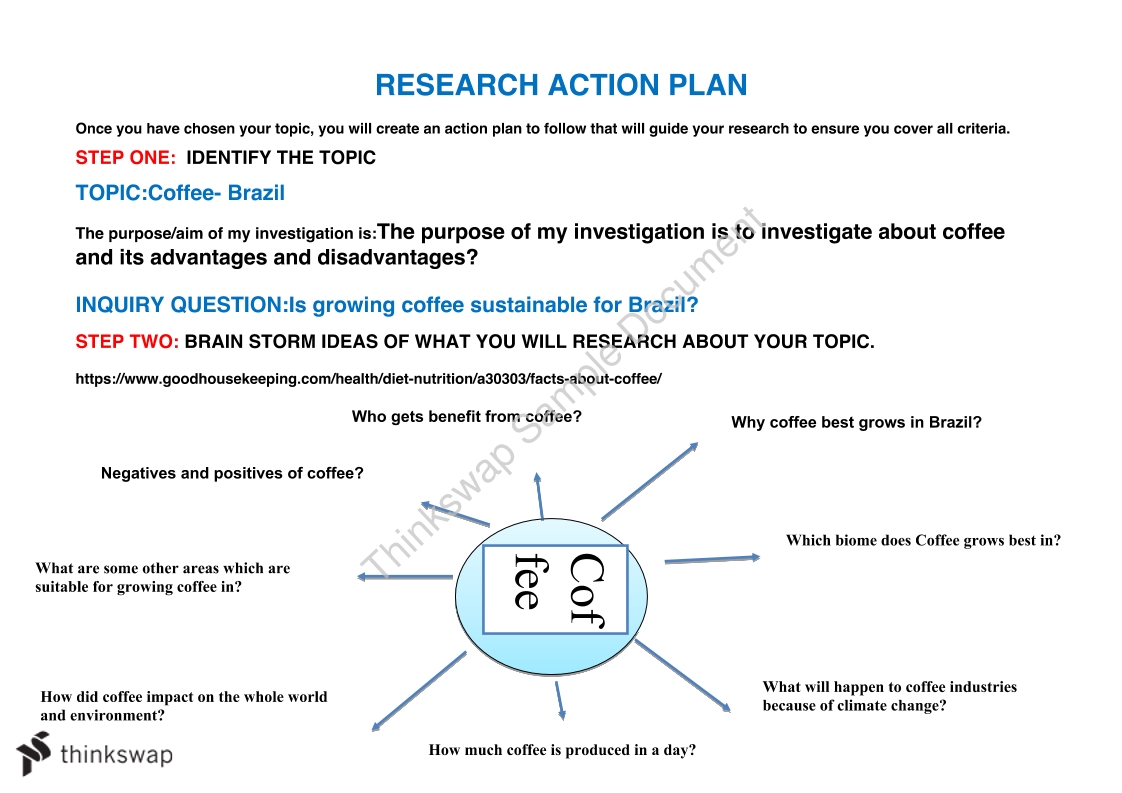 research action plan geography