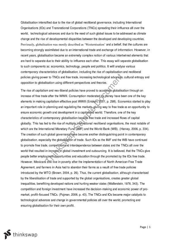 Summary response essay example