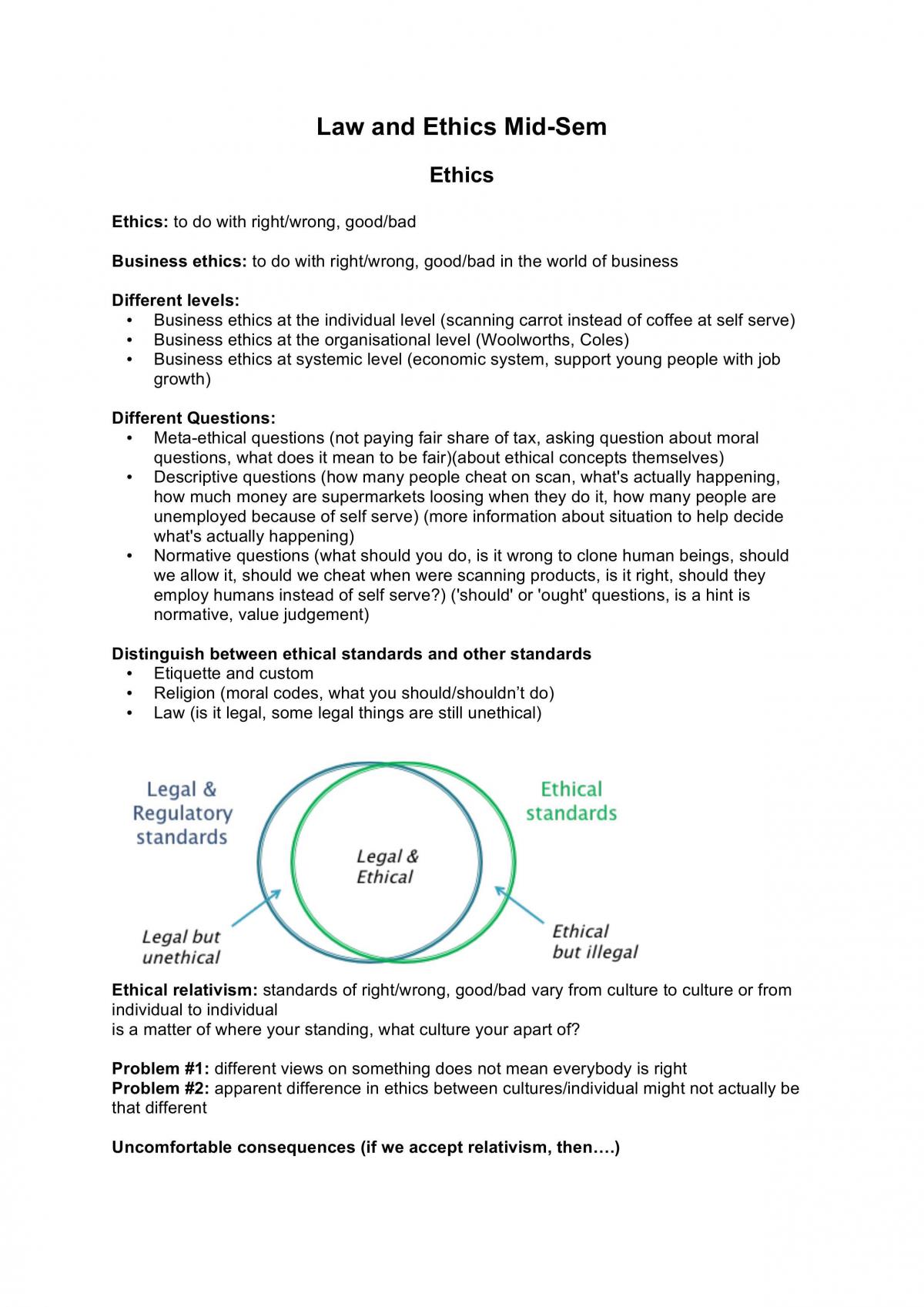 BSB111 Midsem Exam Notes - Page 1