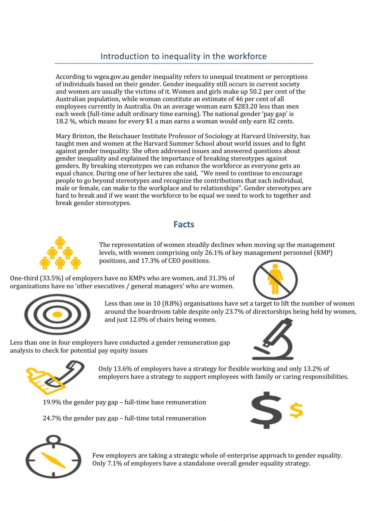 Gender equality  - Page 1