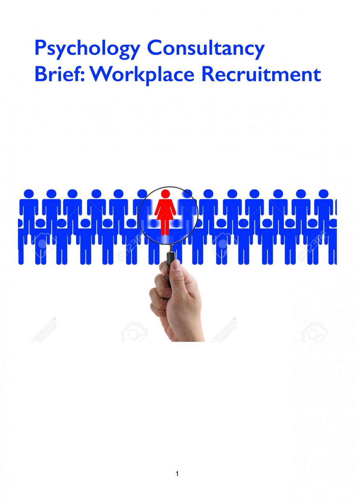 Consultancy Brief - Page 1