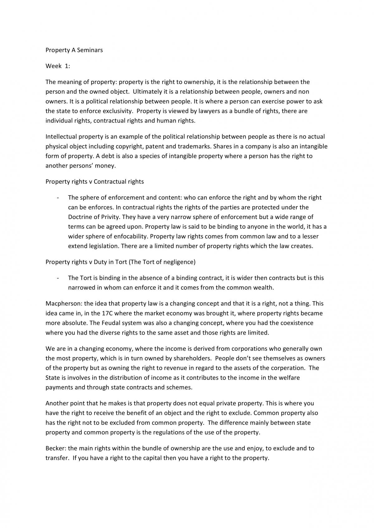 property law final notes - Page 1