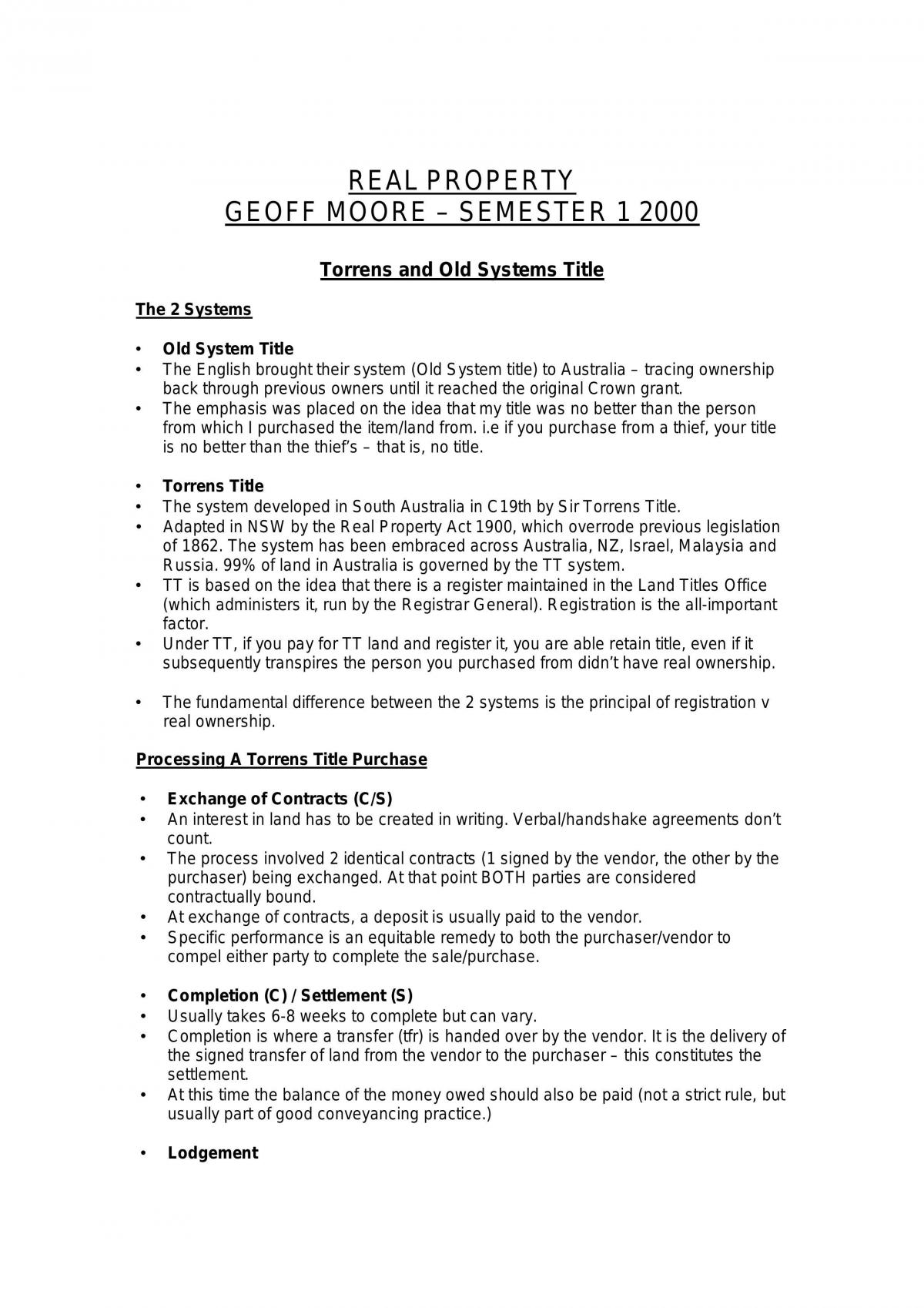 Notes - Page 1