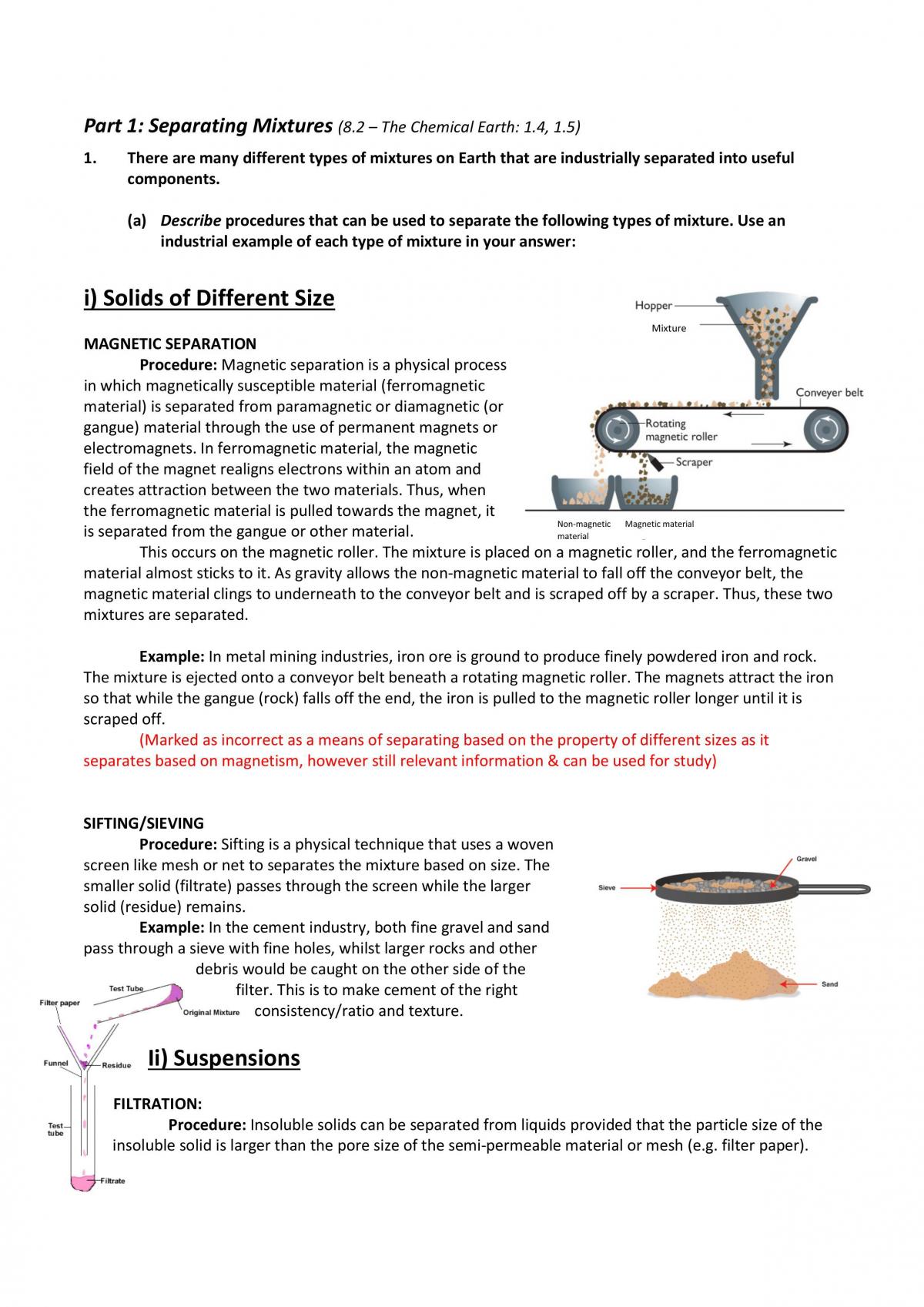 The Chemical Earth Notes/Assignment - Page 1