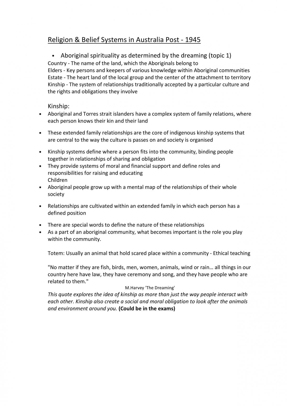 Aboriginal Notes  - Page 1