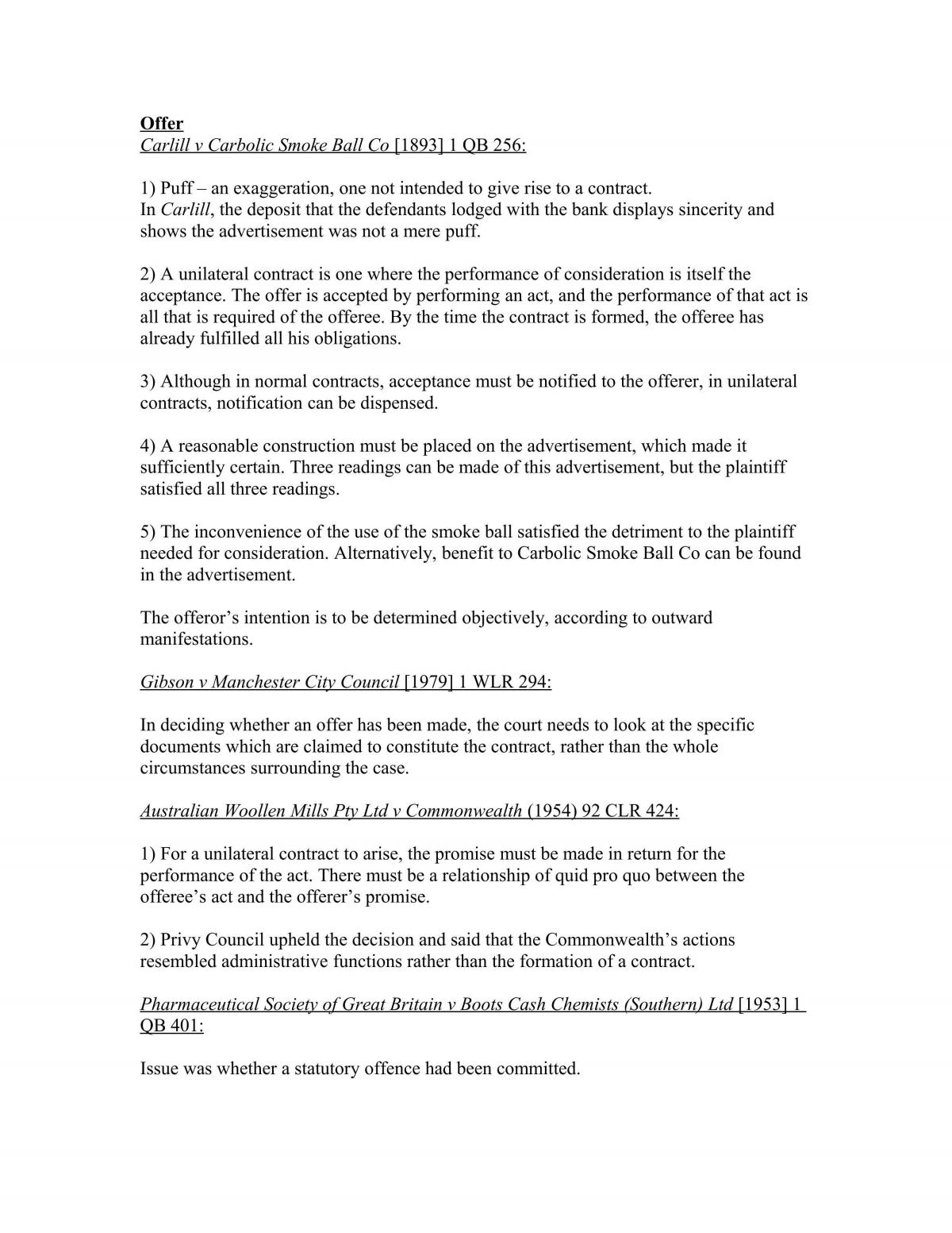 contract 1 - Page 1