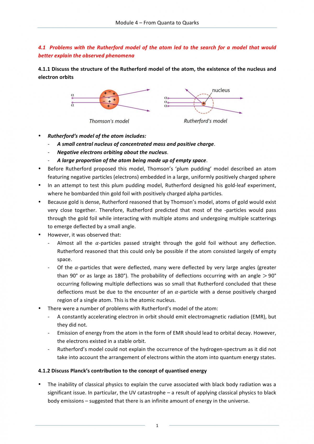 From Quanta to Quarks - Page 1