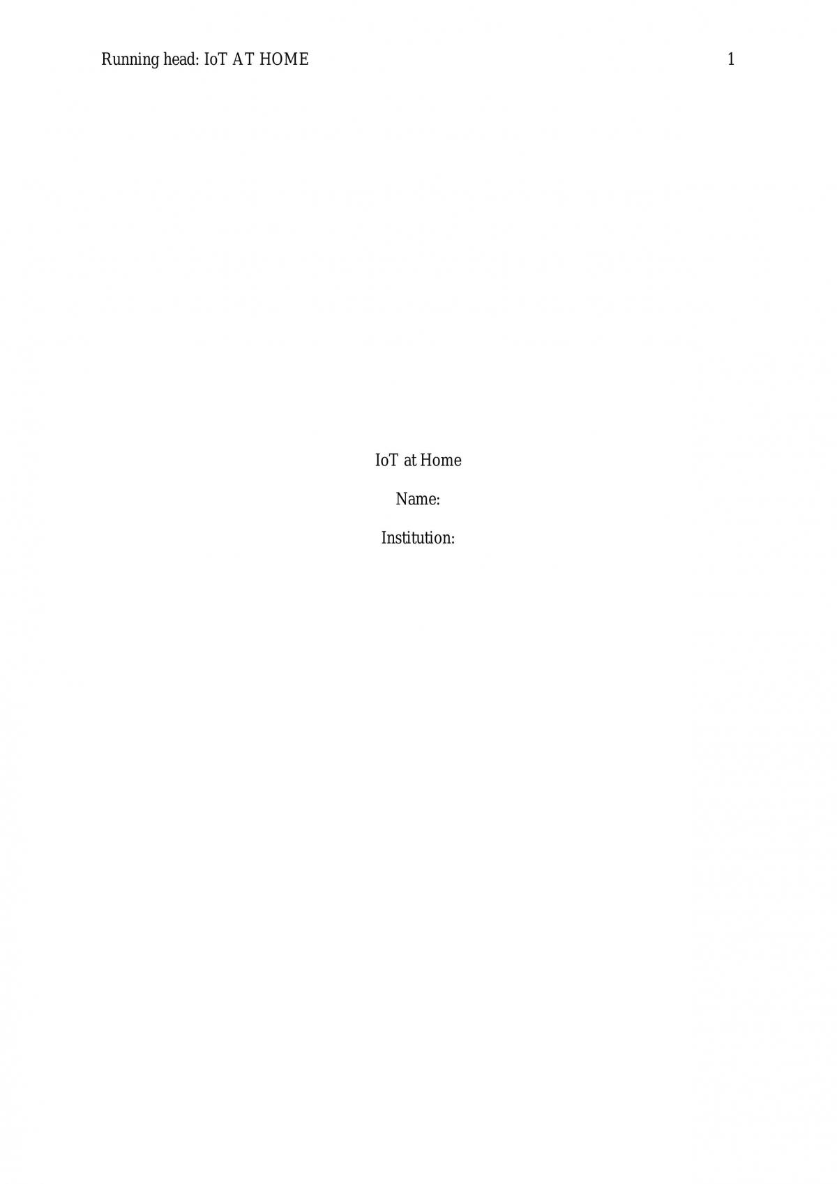 Internet of Things - Page 1