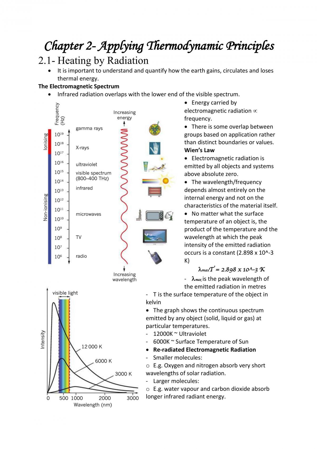 Applying Thermodynamic Principles - Page 1