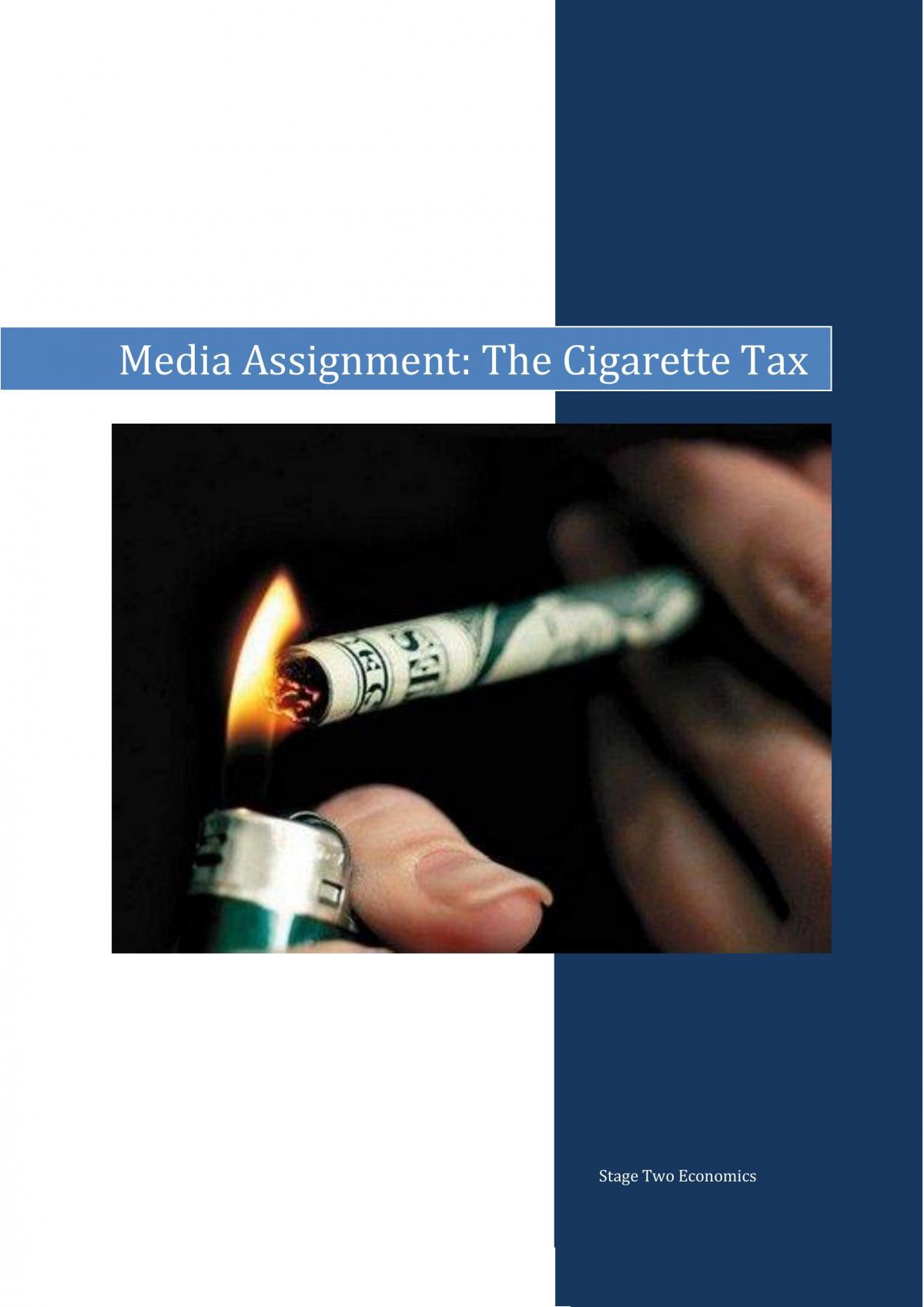 Economics Individual Media Assignment - Page 1