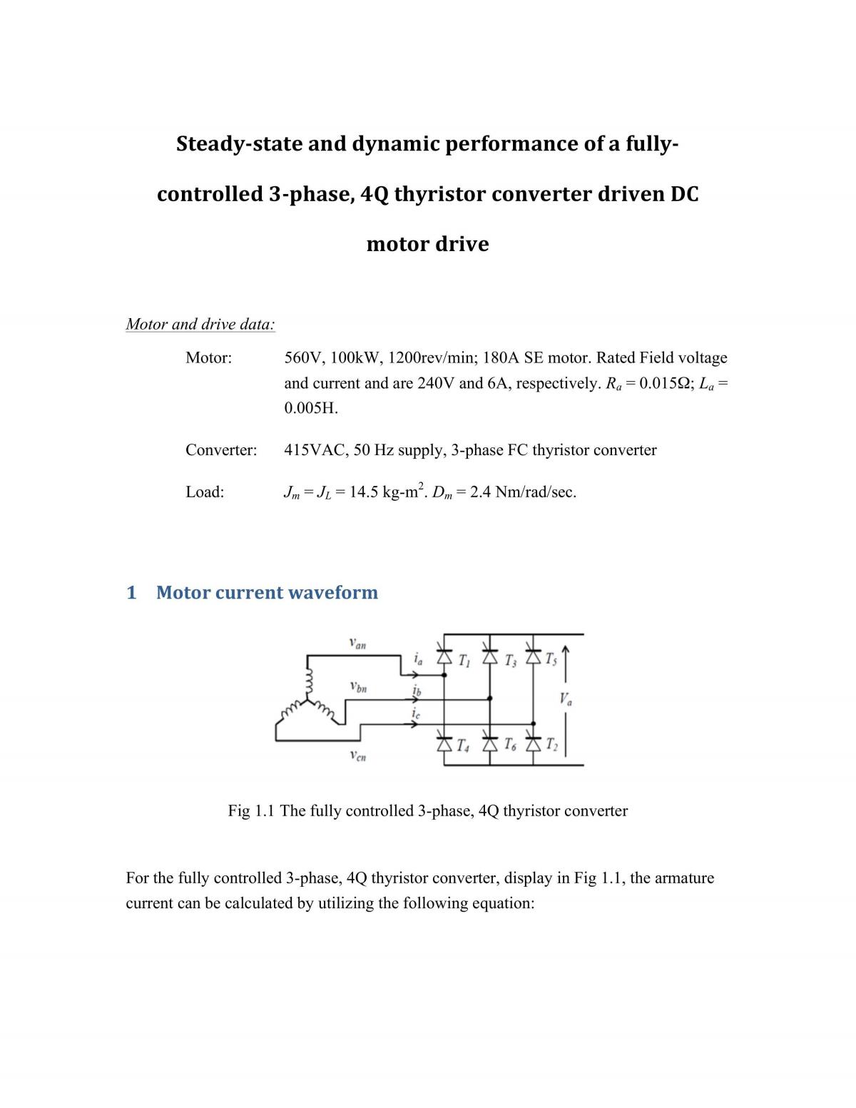ELEC 4613 Assignment Report - Page 1
