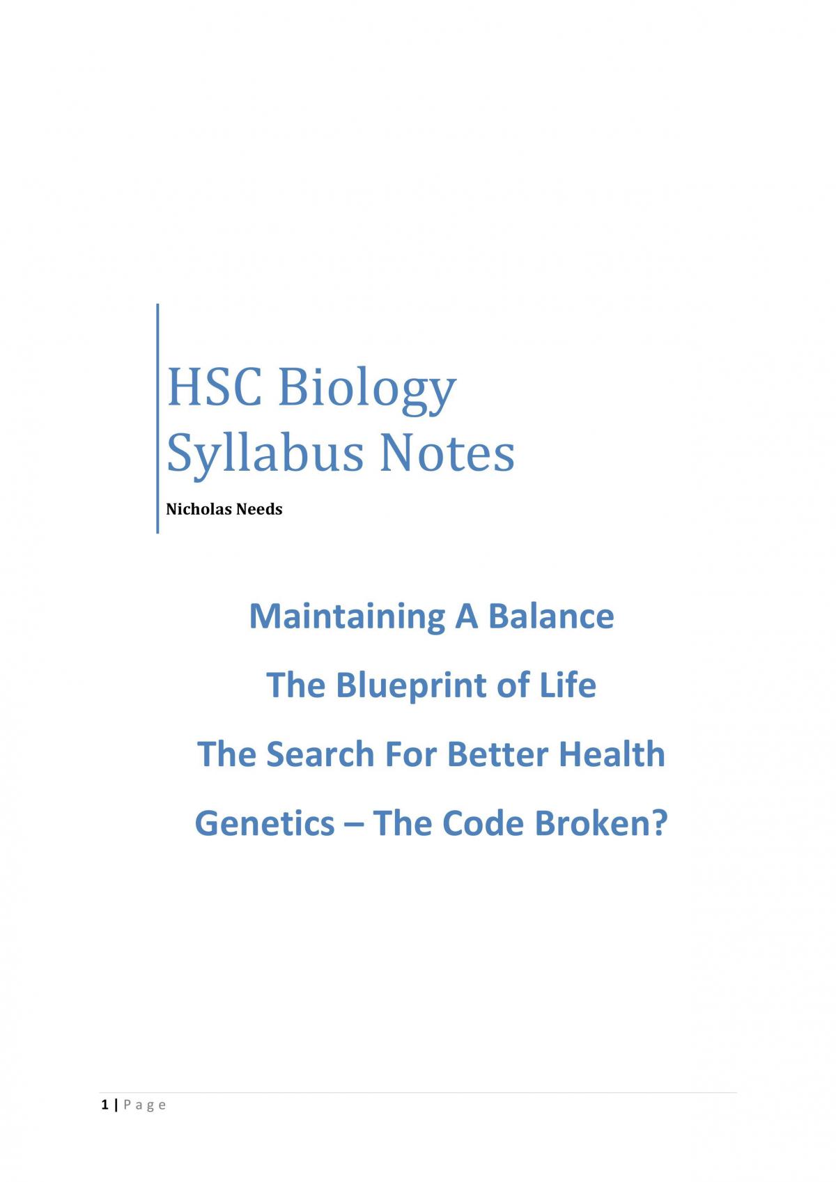 BIO - Page 1