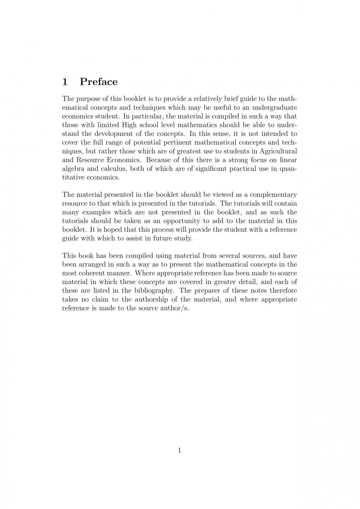Mathematics Reader - Page 1