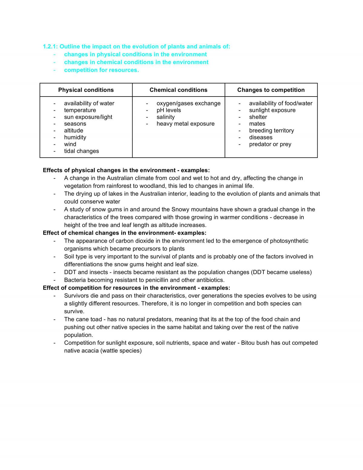 Blue Print of Life Notes - Page 1