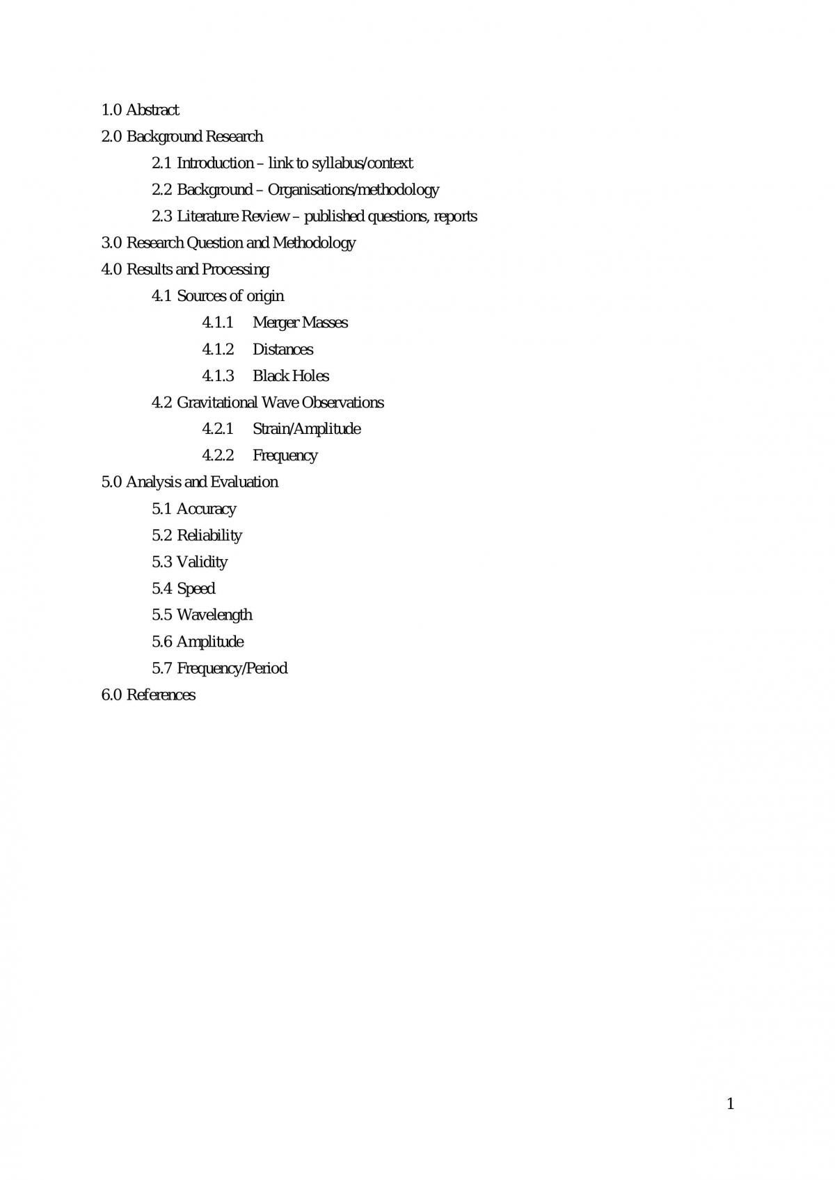 Open-Ended Secondary Source Investigation - Page 1
