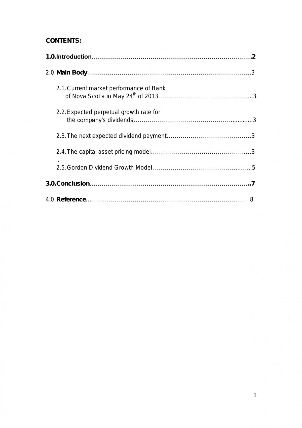 FINC2011 WRITTEN ASSIGNMENT - Page 1