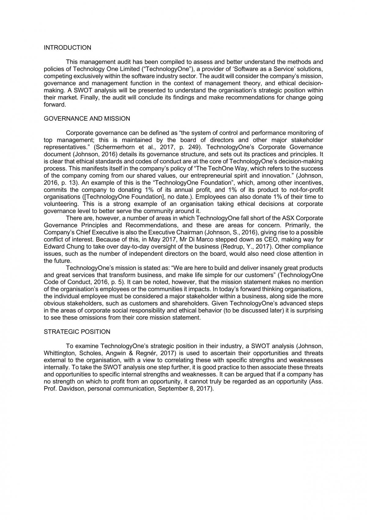 Assignment 3 - Management Audit - Page 2