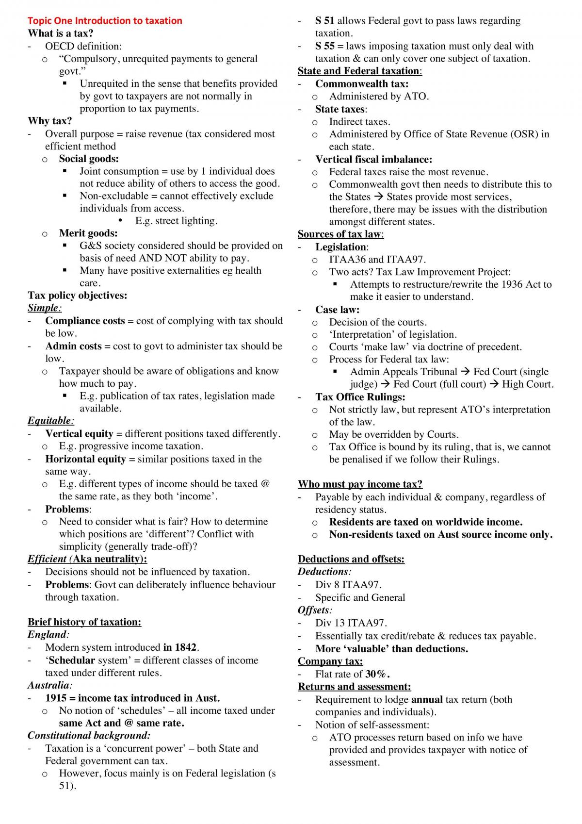 Midsem notes - Page 1