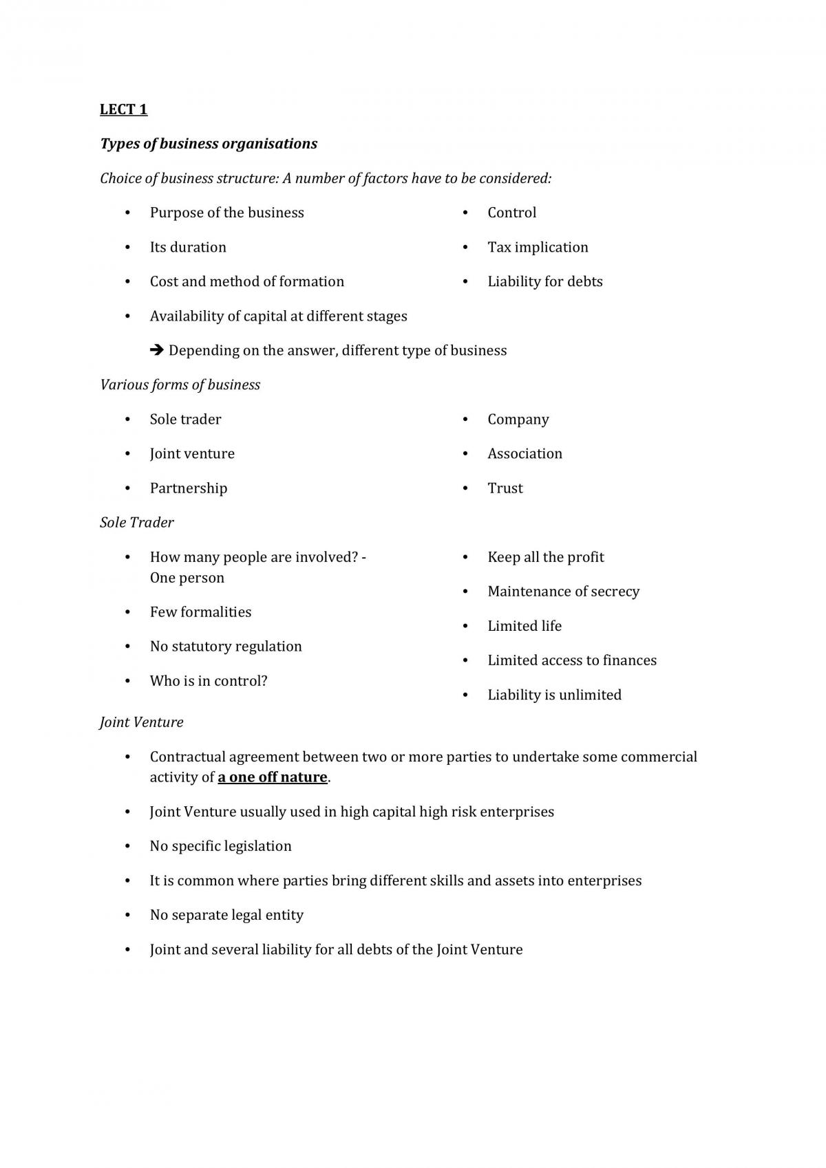 Mid Sem Notes - Page 1