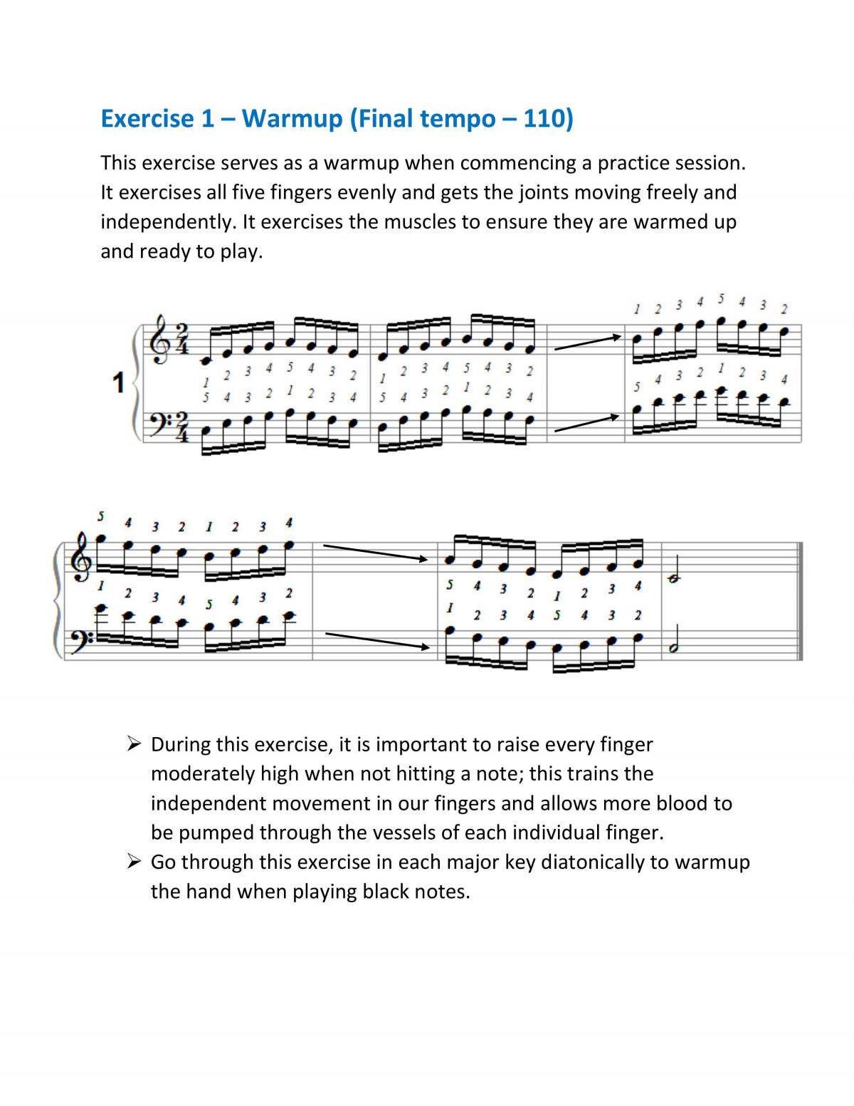 VCE Music Performance Tech Exam for Classical Piano - Page 2
