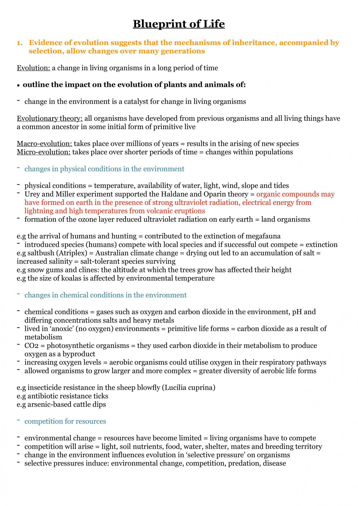 Blueprint for Life - Page 1