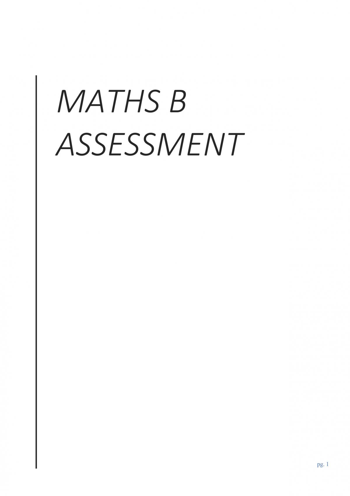 Math B Periodic Waves - Page 1