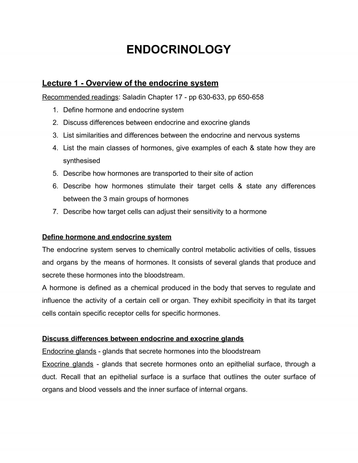 Full Study Notes on BMS129 - Page 1
