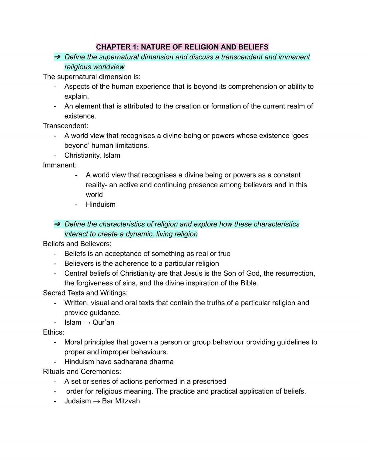Full Preliminary SOR Notes  - Page 1