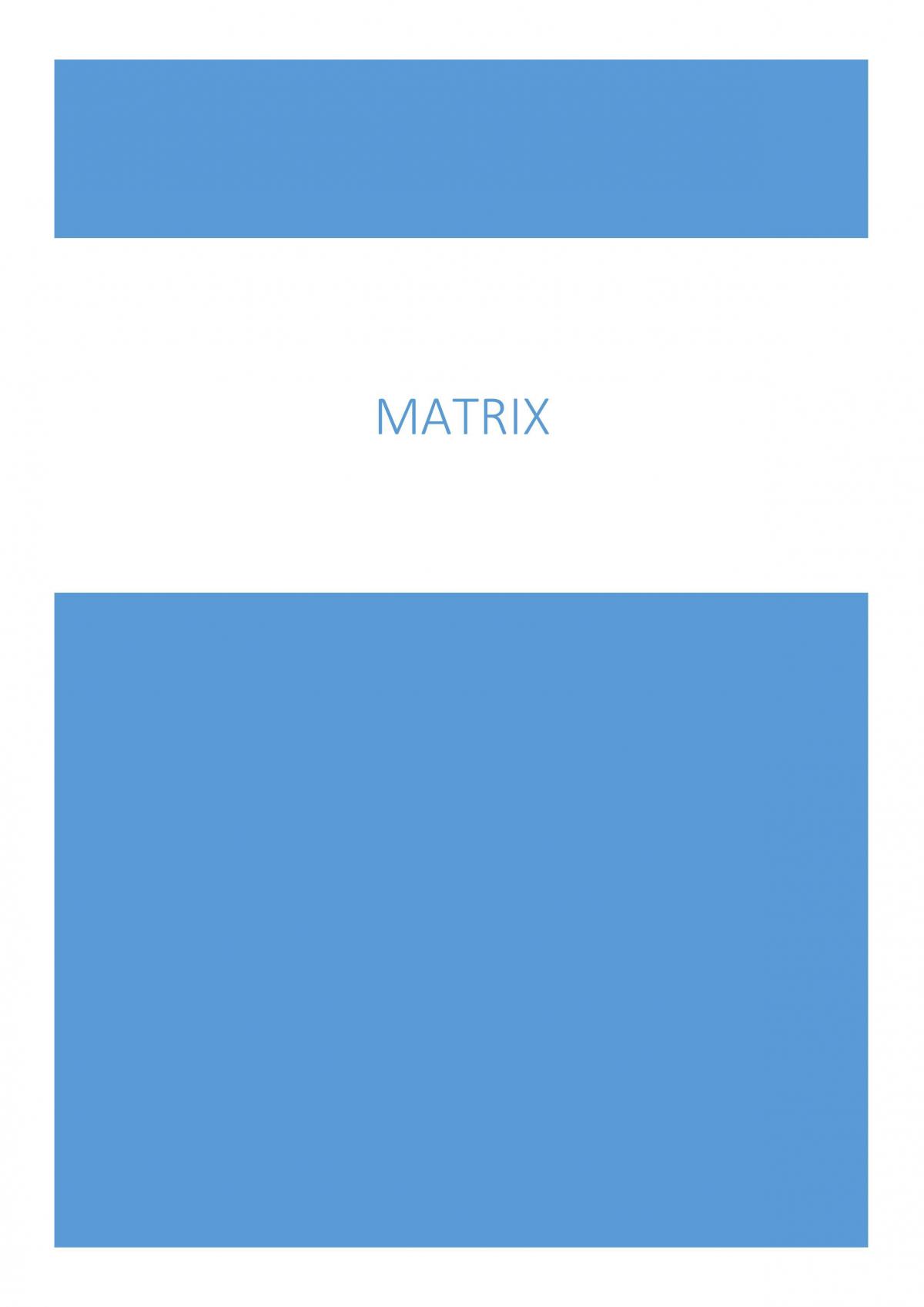Matrix and Deductive Geometry - Page 1