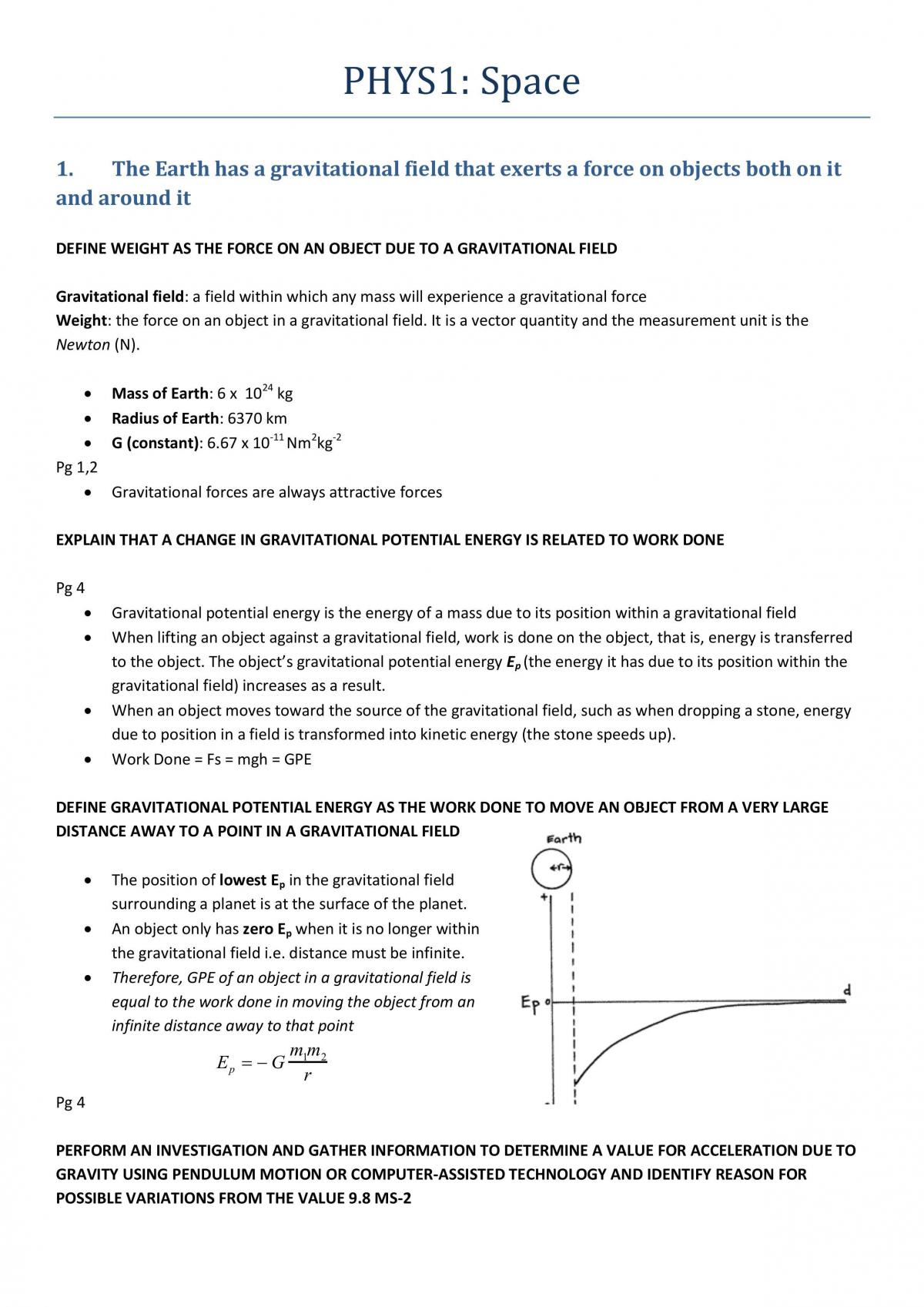 Physics 1  - Page 1