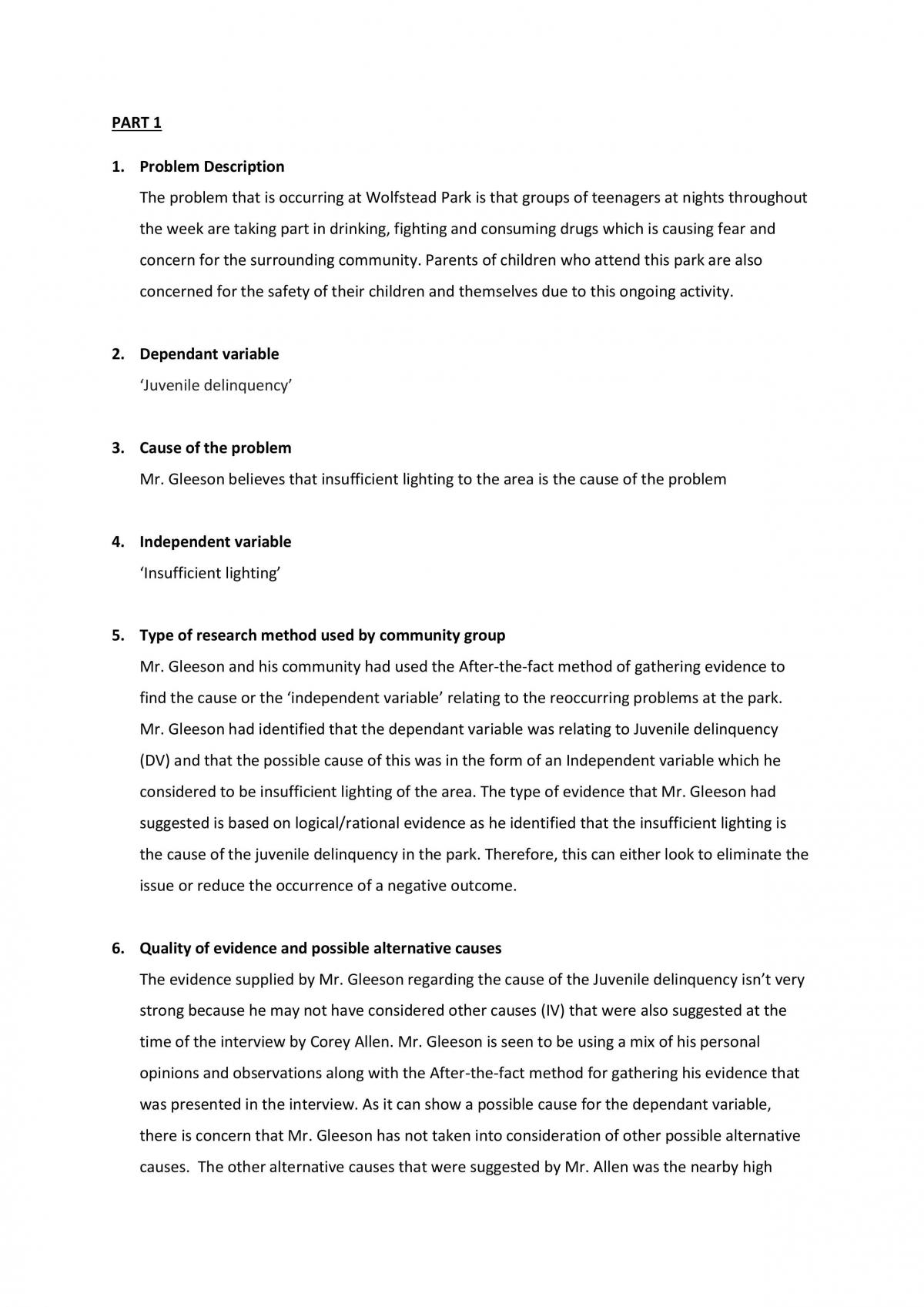 research proposal criminology example