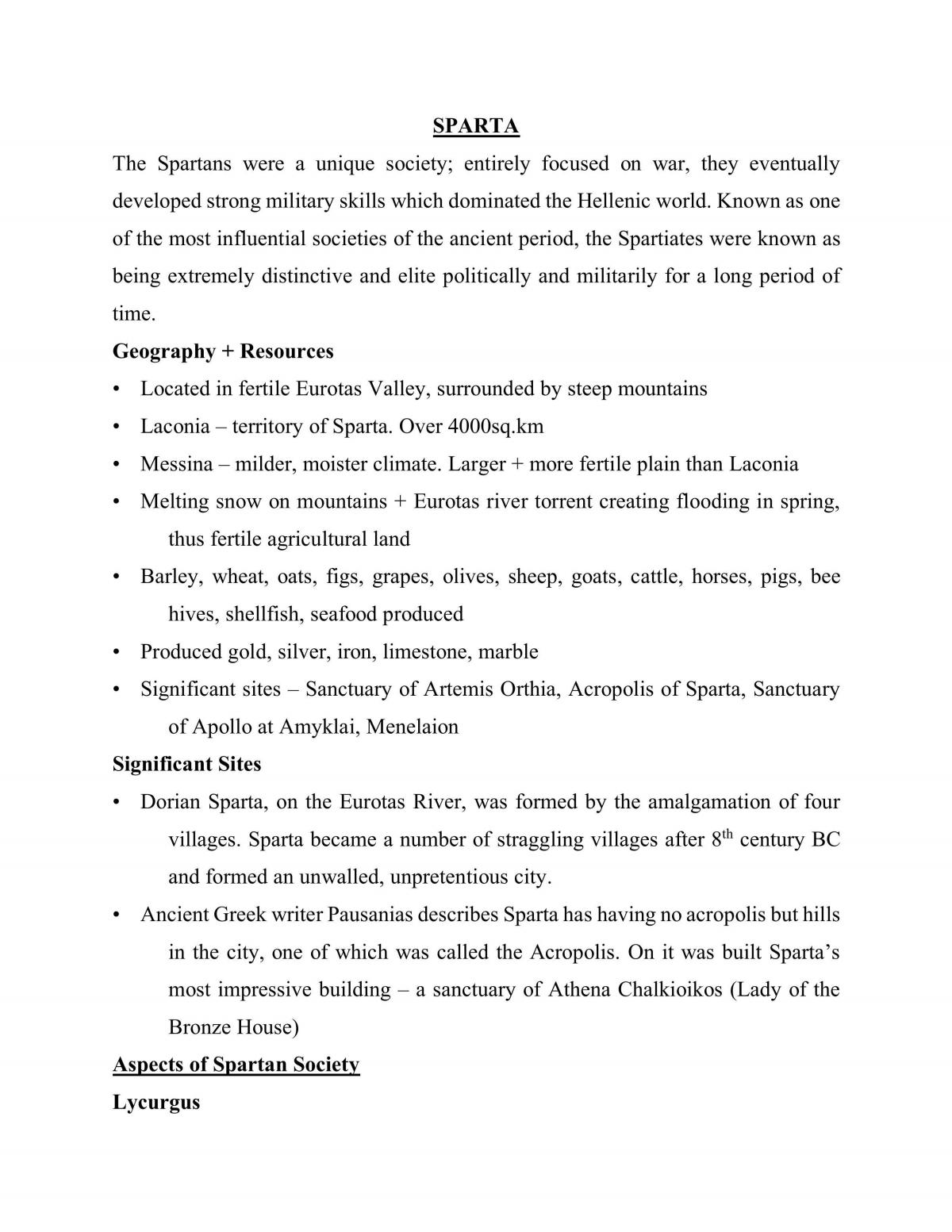 Sparta - Page 1