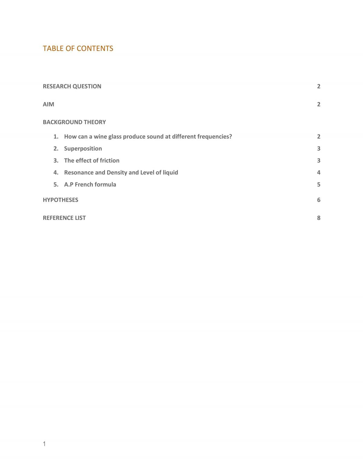 Physics Experiment on Singing Wine Glass - Page 2