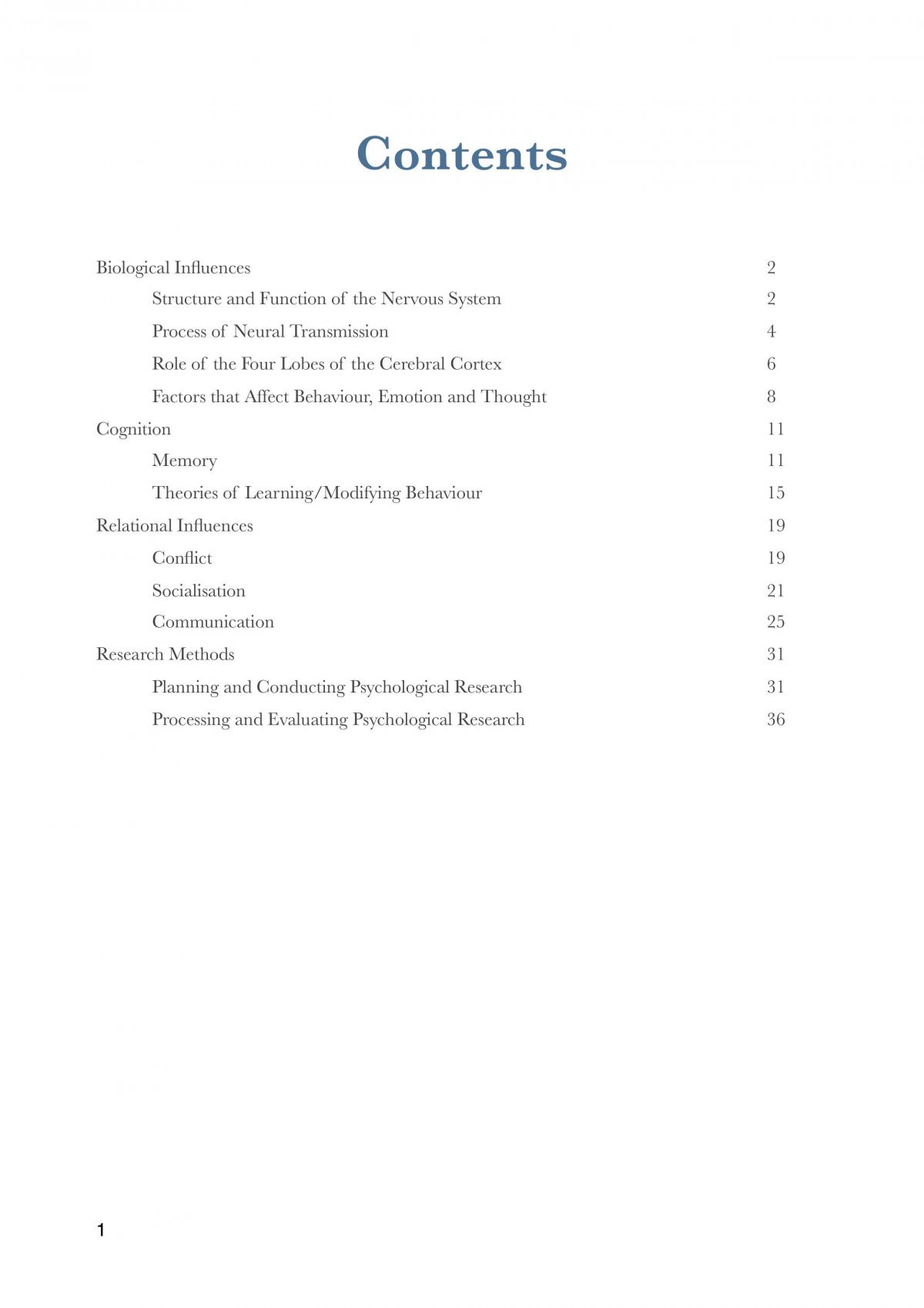 Psychology 2018 Unit 3 Complete Set of Notes - Page 2