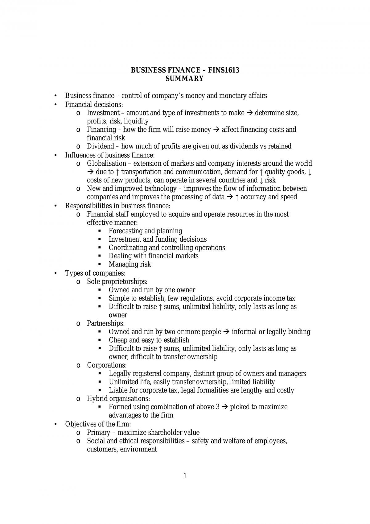 Notes - Page 1
