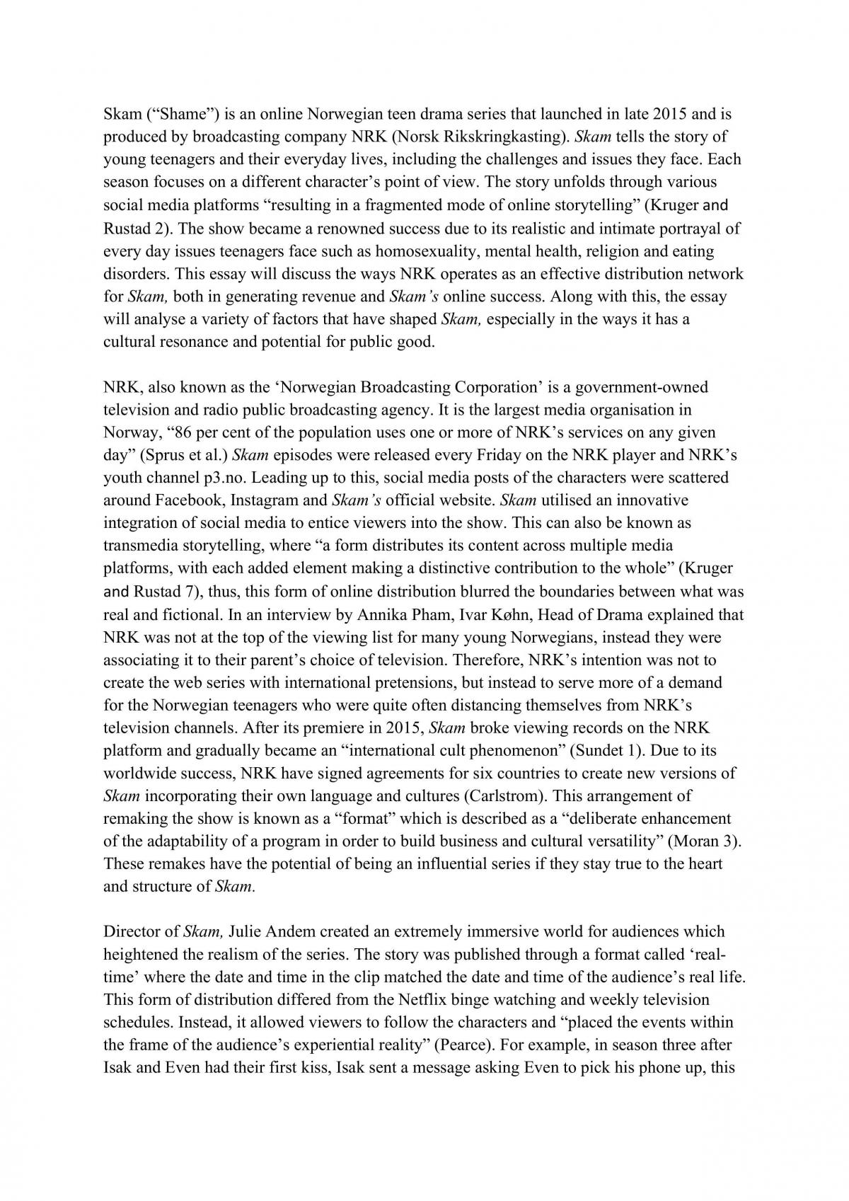 MSTU2008 Research Essay  - Page 1