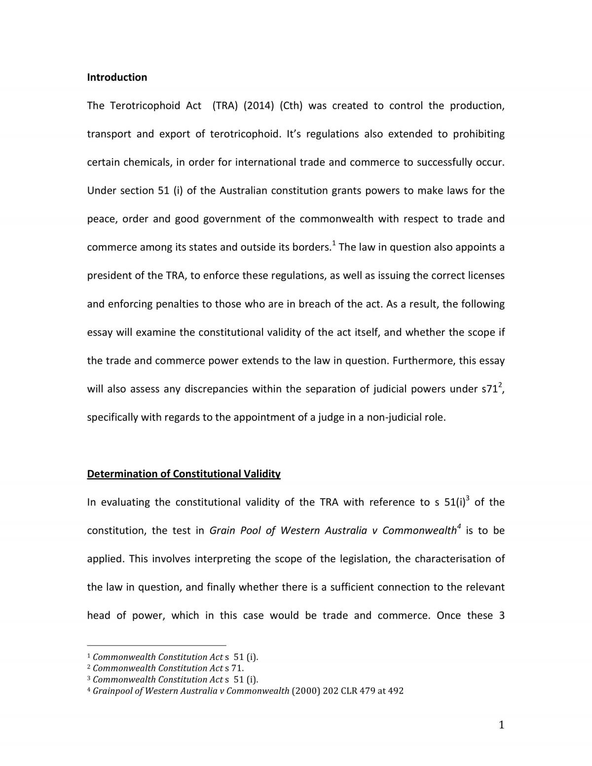 Validity of the Act - Page 1