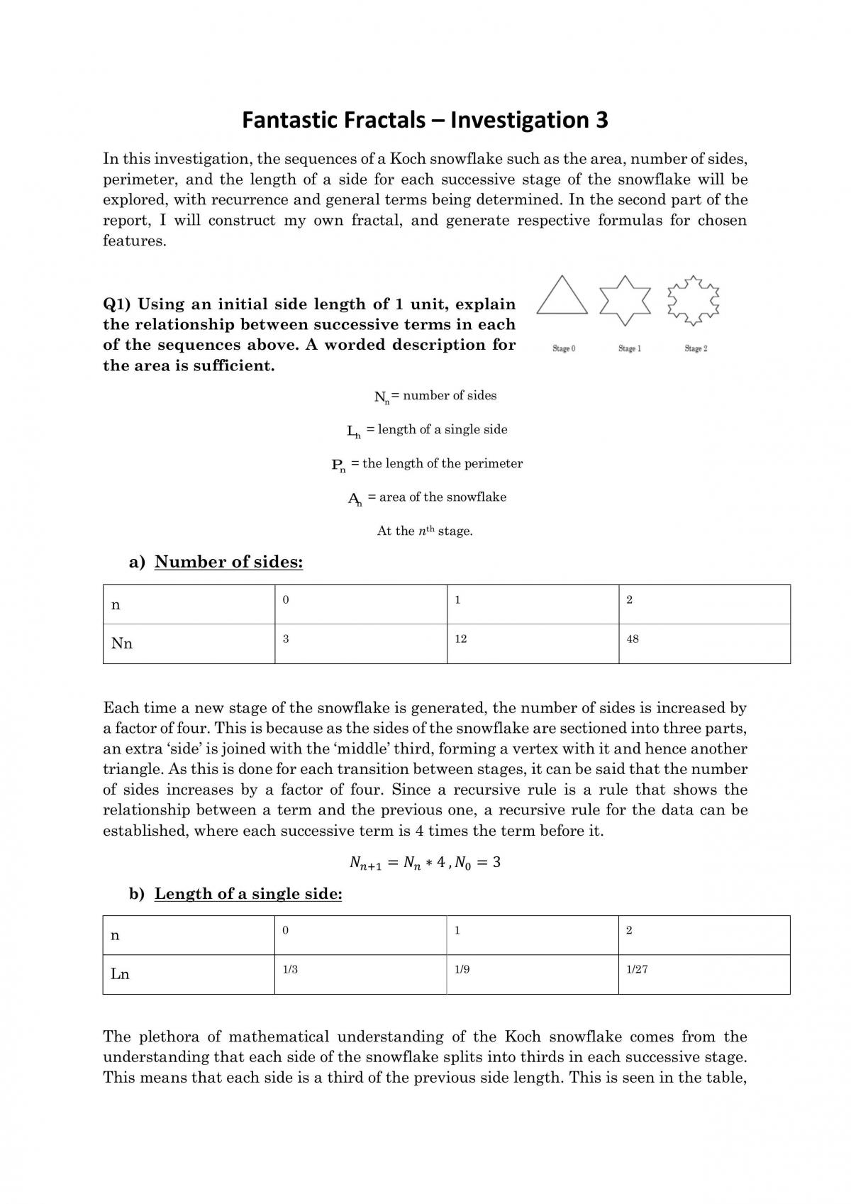 Fractal Investigation - Page 1