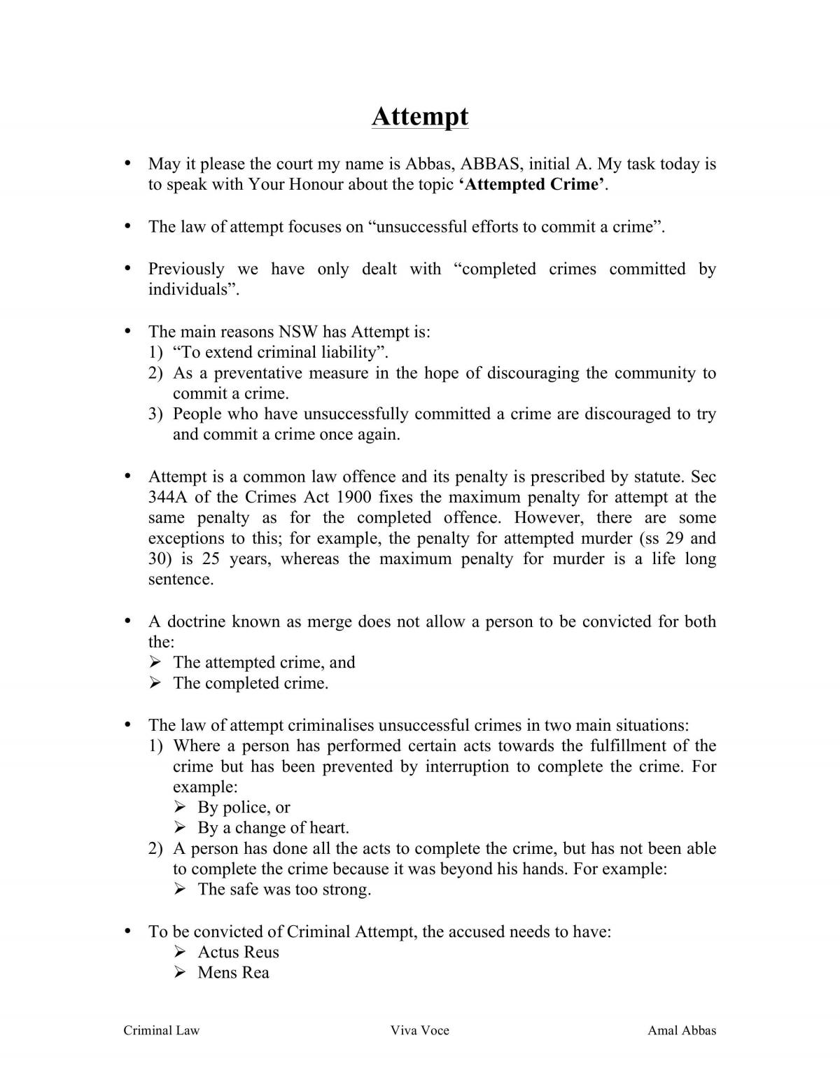 Viva Voce - Page 1