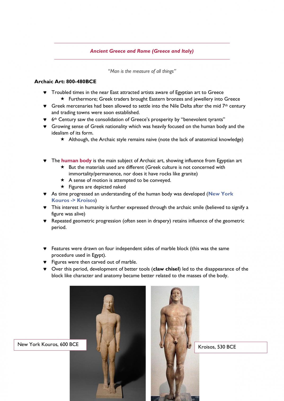 HSC Preliminary Visual Arts - Page 1