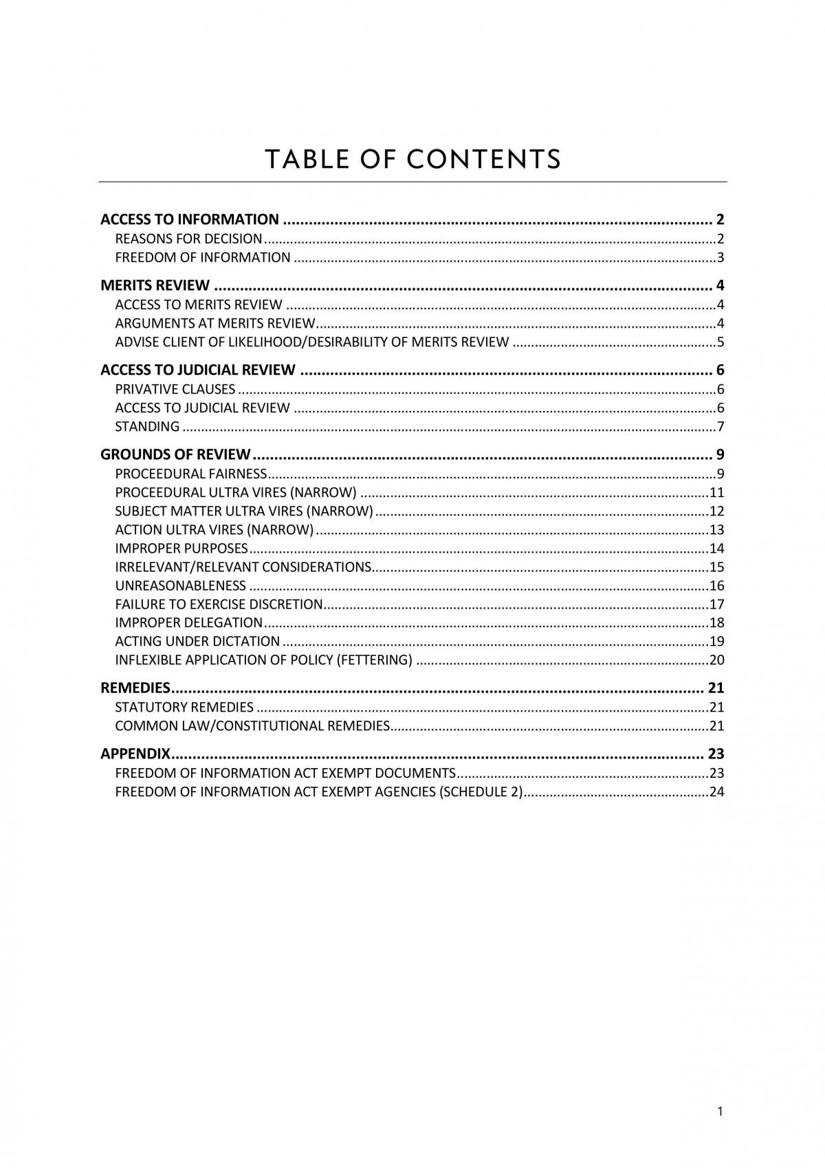 Administrative Law Complete Exam Notes - Page 2