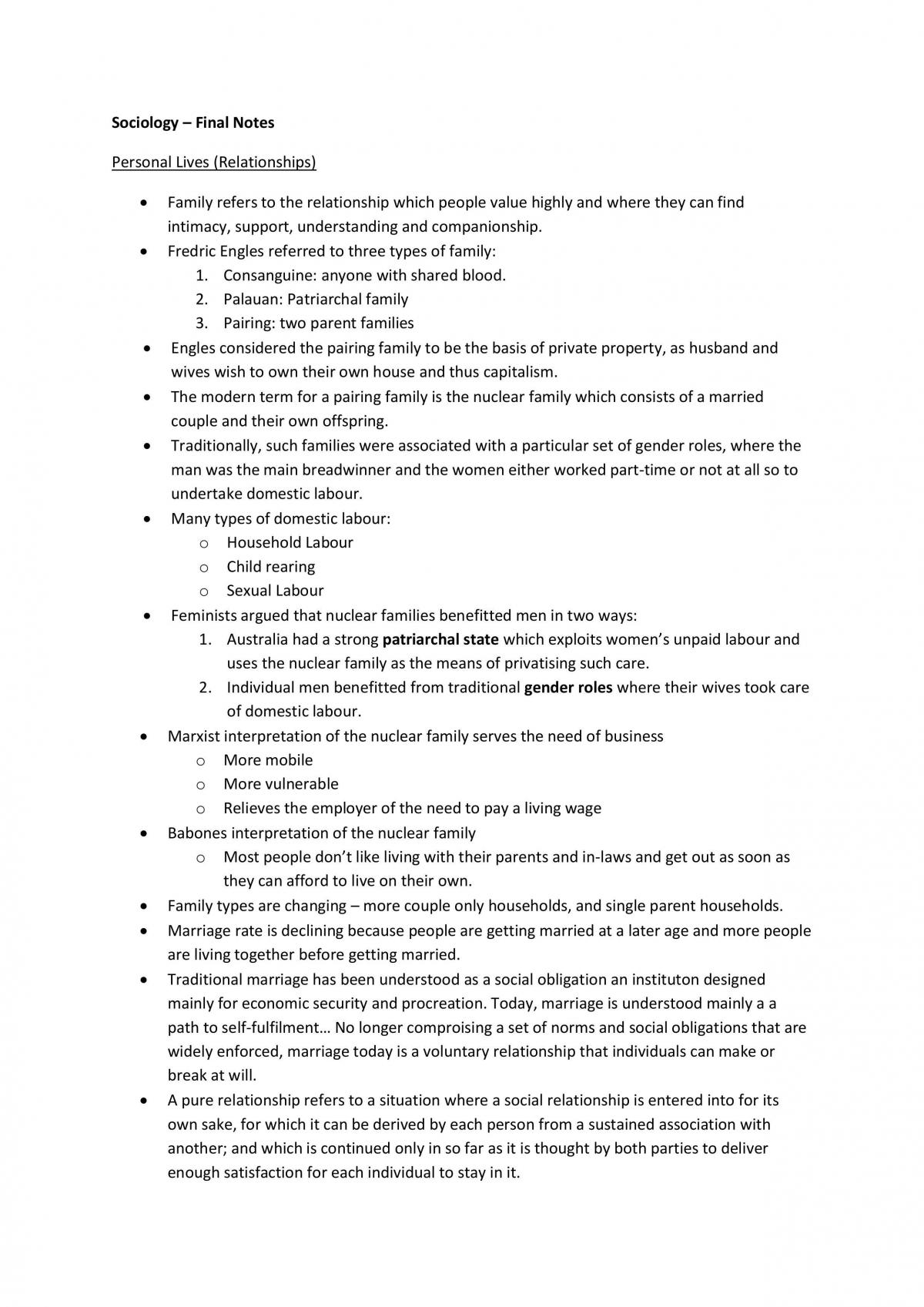 Final Exam Notes - Page 1