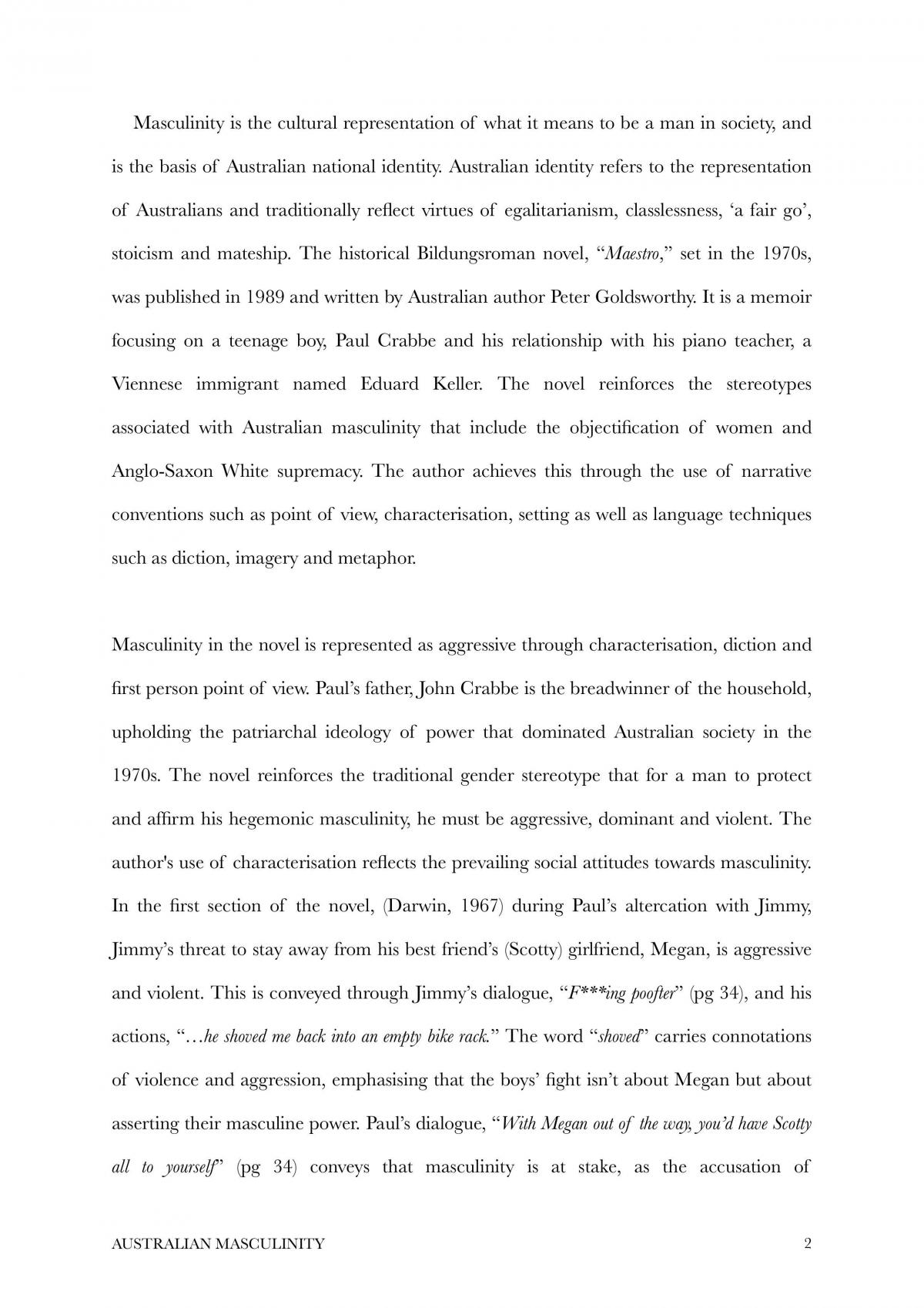 Maestro Essay - Page 2