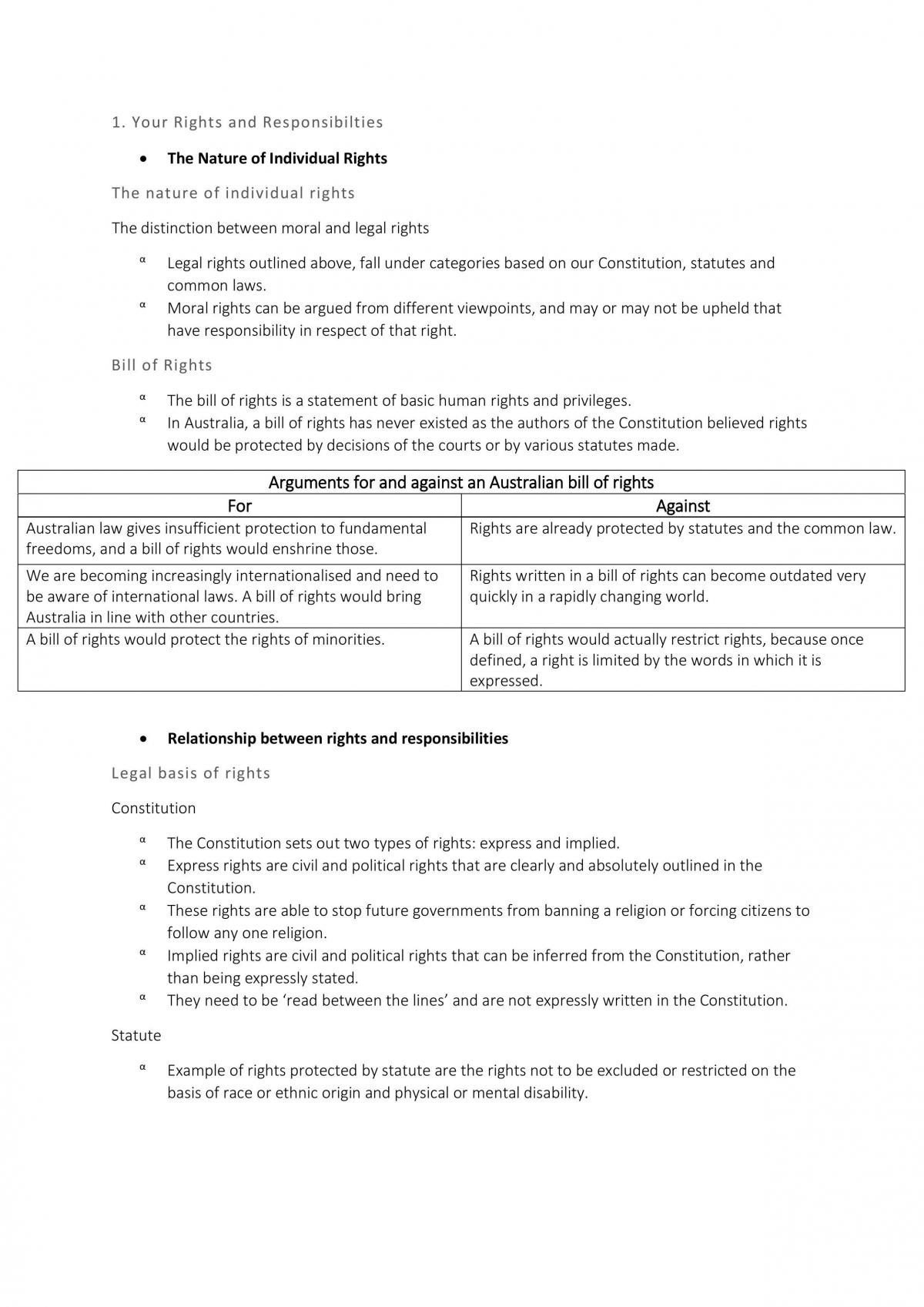 Core Part 2 - Partial study notes - Page 1