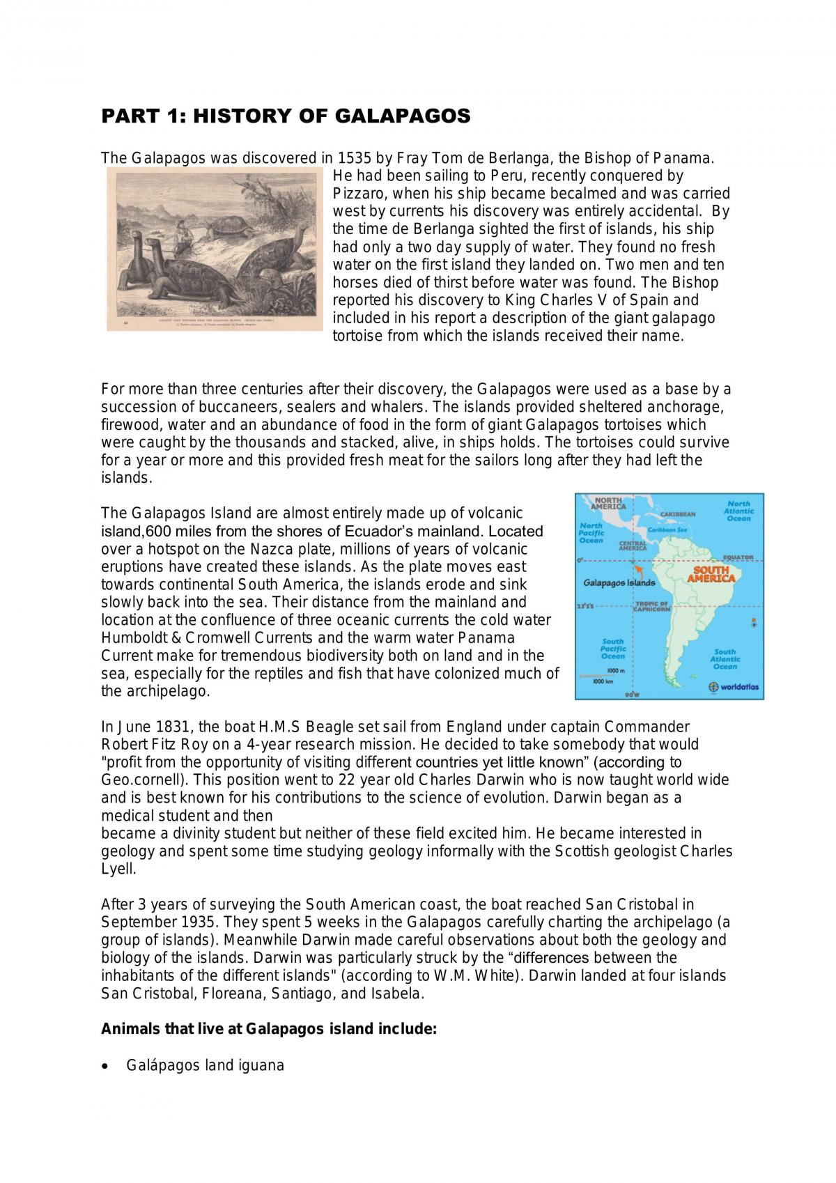 Depth Study - Adaptations and Natural selection  - Page 2
