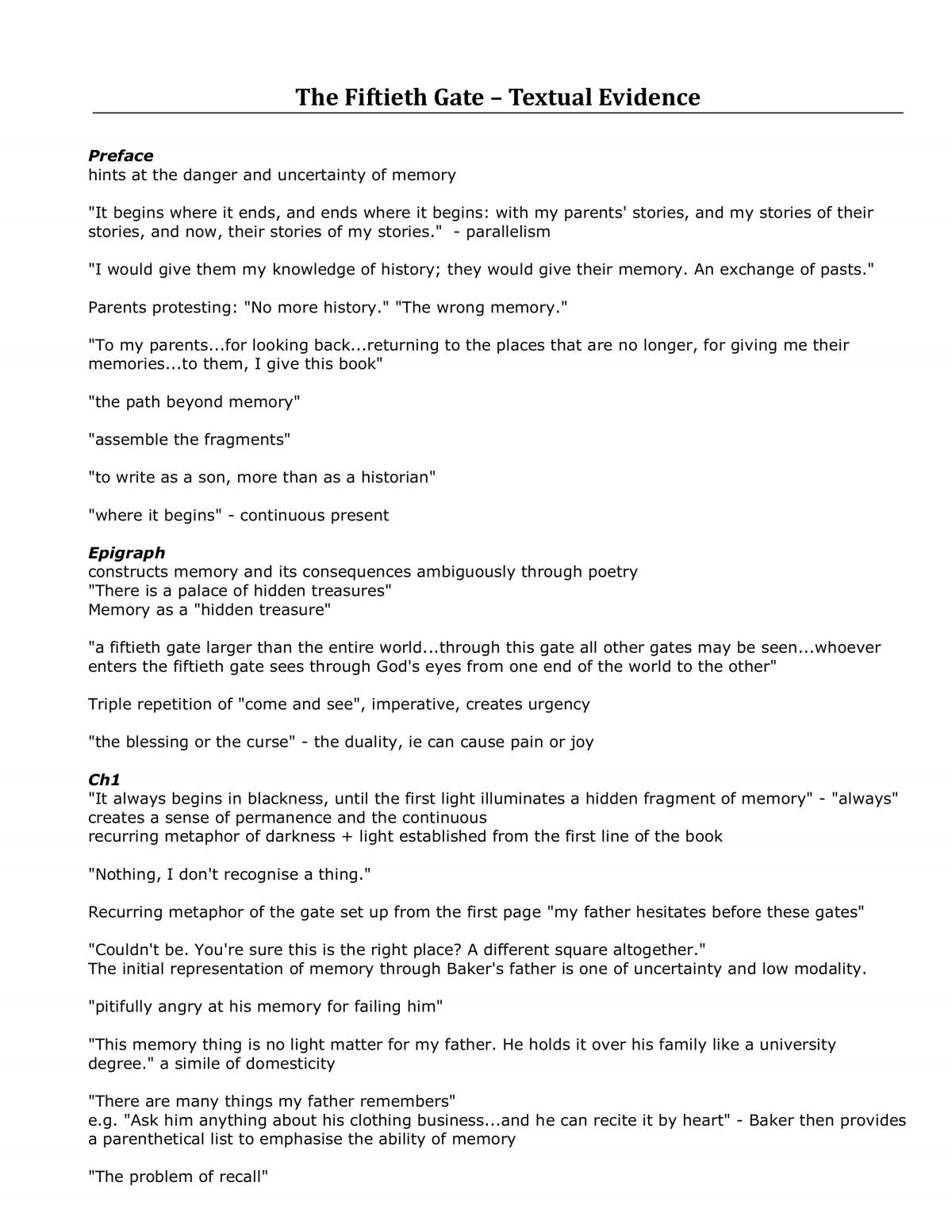 Fiftieth Gate Quotes - Page 1